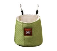Small Pet Beds - Small Legs for Animals, Plush Hamster Cage Accessories | Funky Hammock Bed Added, Use a Large Hamster Cage Bed, Habitat Decoration for Man