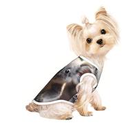 Small Pet Breathable Sleeveless Cute Koala Print T-Shirt - Small Medium Cats & Dogs, Chihuahua, Yorkie, Dachshund