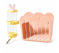 Small Pet Cage Feeding Set, style to 2 | Screw Fixed Install, Hare Unit, Servicing, For Animal Welfare Advocates