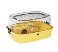 Small Pet Cage, Habitat for Hamsters and Mice - 43 x 30 x 25 cm. Playful Habitat for Small Pets - Complete with All Accessories for a Cosy and Exciting Pet Home