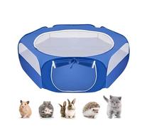 Small Pet Cage Tent,Pet Easy to Clean Exercise Yard Fence | Easy To Clean Exercise Yard Fence Foldable And Cat Playpen for Chick Cat Bunny Hamster Guinea
