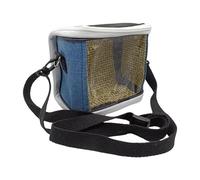 Small Pet Carrier, Breathable Mesh Design, 16x9x13cm, Bird Carrier Bag, Guinea Pig Carry Pouch Bag, Lightweight Comfort Build, for Vet Visits, Short Travel, Daily Walks