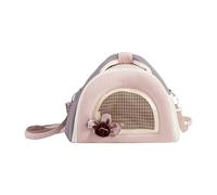 Small Pet Carrier - Portable Animal Travel Bag, Modern Puppy Transport Crate | Kitten Bunny Rabbits Cage, Lightweight Hamster Tote, Stylish Guinea Parrot Basket, Durable Dog Cat Storage Box, Travel Po