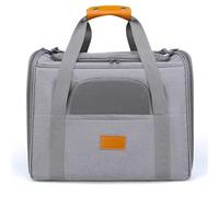 Small Pet Carriers Bag with Ventilated Net Window Side Storage Pocket for Commuting and Short Trip Easy to Carry Travel Bag