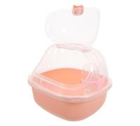 Small PET Carrying Box for Hamster Travel with Half View Design | PP Construction, Pink Finish, Outdoor and Travel Use, Modern Chic Style, Convenient Bag Format