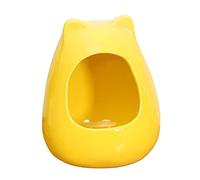 Small Pet Ceramic House For Hamster Cooling House Pet Bed Guinea-Pigs Nest For Chipmunks-Habitat Cooling Bed Hamster Ceramic Guinea-pigs