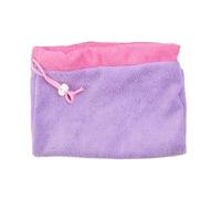 Small Pet Cleaning Bag - Absorbent Towel Wrap for Hamsters, Gentle Animal Grooming Sack | Breathable Small Pet Bath Towel Bag with Adjustable Drawstring, Cozy Bath Carrier for Rabbits, Guinea Pigs, or