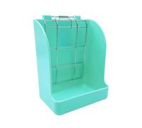 Small Pet Food Holder - Bunny Grass Rack Dispenser Bowl Unit, Cage Mounted Feeding | Efficient Foraging Control Device, Hygienic Diet Management Accessory, Ideal Hamster Indoor Enclosure
