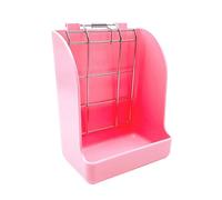 Small Pet Food Holder - Bunny Grass Rack Dispenser Bowl Unit, Cage Mounted Feeding Tray | Efficient Foraging Control Device, Hygienic Diet Management Accessory, Ideal Hamster Indoor Enclosure