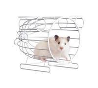 Small Pet Hammock - Mesh Iron Cage Toy for Hamsters | Comfortable Hanging Bed for Guinea Pigs, Rabbits, Dwarf Rabbits, Hamster Resting Swing, Nesting House and Dan