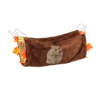 Small Pet Hammock Triangular Plush Fleece Snug Hideaway Sleeping Cave | Ferret Cage Accessories for Squirrel Ferret Chinchilla Guinea Cavy Dwarf Hamster Gerbil Mouse Hedgehog Small Animal