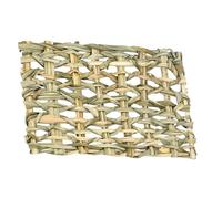 Small Pet Hideaway - Grass Tunnel Play Toy, Eco Friendly Handmade Bunny House, Chew Resistant Tube Engaging Interactive Shelter | Ideal Playground Accessory For Rabbits Ferrets Squirrels Hamsters