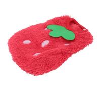 Small PET Hoodie Red for Chinchilla Squirrel in Coral Fleece | Lightweight Comfort Adorable Design, Easy to Put on Take, for Pets under 1kg