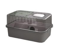 Small Pet House - Hamster Cage, Large Hamster Box Made of Clear Acrylic | 18.11 x 12.2 x 9.45 Inch Portable Hamster Cages and Habitats for Hamsters, Gerbils, Mice