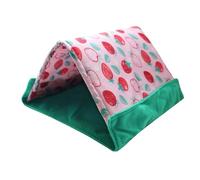 Small Pet House - Hedgehog Bed, Triangular 2-in-1 Sleeping Pen, Cosy Hedgehog Shelter for Bearded Dragons, Indoor Living Room, Corner House for Pets, Soft, Comfortable Space for Pets