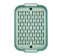 Small Pet Litter Box with Removable Grid, Plastic Toilet Tray for Guinea Pigs, Rabbits, Hamsters, Designed for Easy Cleaning and Hygiene Maintenance (B)