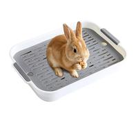 Small Pet Litter Tray, Reusable Pet Toilet Tray | Small Pet Toilet Tray | For Dwarf , Ferret, Squirrel, Chinchilla, Hams
