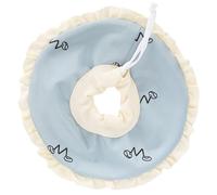 Small Pet Recovery Collar Comfortable Elastic Protective Ring Elizabeth Circle for Guinea Pig Rabbit Sugar Glider Small Pets Suit for Less than 19cm/7.5in Lightweight