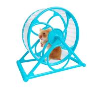 Small Pet Running Wheel - Clear Exercise Spinner, Multiple Purpose Activity Wheel, Easy Install Cage Accessory | Safe Energy Release Fitness Equipment for Hamster Gerbil Hedgehog Enclosures