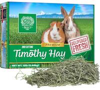 Small Pet Select 2nd Cutting Timothy Hay for Rabbit, Guinea Pig, Bunny, Chinchilla and Other Small Animals, Premium Natural Hay Grown in The US, Perfect Blend Pet Food, 5 LB (2.26kg)