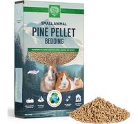 SMALL PET SELECT All Natural Pine Pellet Bedding, Non Clumping, Non Tracking Low Dust Litter, Made in UK 8lb (3.63kgs)