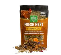 Small Pet Select Fresh Nest Herbal Blend, Natural Aromatic Blend with Marigold, Lavender, Chamomile for Chicken Coops, Nesting Boxes 100g Resealable Pouch