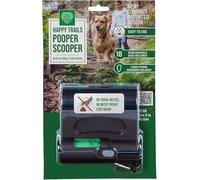 Small Pet Select Pooper Scooper, Dog Poop Scoop w/Bags for Pet Waste, Portable Design with Leash Clip and Bag Dispenser