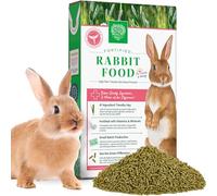 Small Pet Select - Rabbit Food Pellets, 10lb (4.53kg) Bag | Premium Timothy Hay-Based Formula with Essential Nutrients for Daily Health & Digestion