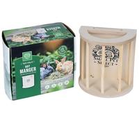SMALL PET SELECT - Small Hay Manger Feeder, for the Habitat Hideout Castle | Keeps Hay Fresh, Tidy & Accessible for Rabbits, Guinea Pigs & Other Small Pets