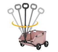 Small Pet Stroller, Dog Stroller, Pet Rolling Dog Crate Stroller - 4 Wheel Folding Trolley Lightweight for Puppy, Small C
