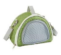 Small Pet Travel Backpack - Durable Oxford Fabric Hamster Carrier, Bird Cat Portable Tote | Comfortable Lightweight Animal Bag with Mesh Window, Multi-Purpose Turtle and Dog Handbag for Outdoor