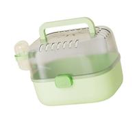 Small Pet Travel Cage, Portable Hamster Carrier with Ventilation & Secure Fastening for Commuting Small Pet Carriers