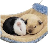 Small Pet Warm Hammock & Hanging Nest, Multi-Functional Platform & Hideout for Guinea Pig, Sugar Glider, Squirrel, Golden Hamster, Chinchilla