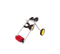 Small Pet Wheelchair Pet Rehabilitation Front Leg Assisted Walking Hind Leg Pet Walker Adjustable 2 Wheel Pet Wheelchair(XS)