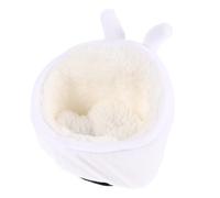 Small pet's nest 3pcs Hamster Cotton Nest Cotton Hamster Habitat Winter Pet Hamster Supplies Guinea Pig Hid