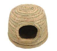 Small pet's nest Rabbit Hideout Nest Household Small Pet Hideout House Bunny Handwoven Grass Bunny House