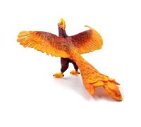 Small Phoenix Figurine - Decorative Statue - Realistic PVC Model | Mythical Hand Painted Bird, STEM Educational Toy, Creature Enthusiast Collectible & Unique Gift