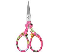 Small Phoenix Scissors Stainless Steel Sharp Precision Craft Tool for Trimming Floral Materials and Handling Embroidery Threads (Pink, 5.91 × 5.12 in)