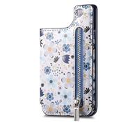 Small Phone Card Wallet with Shielding & Foldable Media Stand Multifunction PU Mobile Card Holder for Convenience Multiple Functional Phone Holder Wallet with Stand, Blue