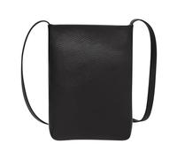 Small Phone Purse - Lightweight Leather Zipper Pouch and Sling, Stylish Cell Phone Bag and Wallet for Women, Girls, Perfect for Keys, Lipstick, Travel, Dating, Party, Outdoor, Beach, Birthday Black