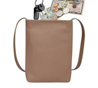 Small Phone Purse - Zipper Sling Pouch for Travel, Durable Leather Wallet with Multiple Compartments, Cell Phone Bag for Keys Lipstick Women Girls Dating Party Birthday Christmas, 6.3 Inch