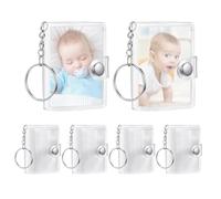 Small Photo Album - 6-Piece Vintage Portable Collectible | Small Valentine's Day Picture Book | For Children Teenagers Adults Collectors Wedding Bag Purse Scrapbooking Display