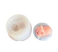 Small Pigs Silicone Baking Nonstick Surfaces Easy Cleaning Ideal for Chocolate Soap Ice Cubes Pigs Cookie Cutter
