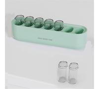 Small Pill Box, Tablet Organiser Dispenser, 17.7 * 4.4 * 6.2cm Daily Pill Box Organiser 7 Day Portable Pill Dispenser, Pill Organiser for Supplements Vitamins Cod Liver Oil
