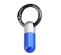 Small Pill Case | Compact Waterproof Medication Box | Pill Case Keychain | for Home Business Trip Hotel Apartments School Men Women Youth Teens Adults Senior