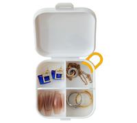Small Pill Case Portable Compartmented Multifunctional Pill Organizer