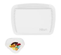 Small Pill Case Reusable Pocket Pill Case Portable Open Pill Pouch Silicone Small Pill Box for Organizing Medication, Pills, Vitamins, and Tablets for Travel (White)
