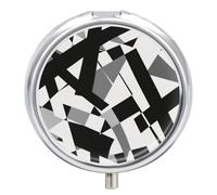 Small Pill Case The Beauty of Chaos 3 Compartments Portable Pill Container