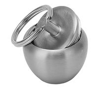 Small Pill Container, Stainless Steel Small Pill Case with Small Size Pill Box for Traveling
