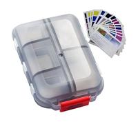 Small Pill Organizer - Portable Daily Pill Organizer Travel Container,Lightweight Travel Case Medicine Storage Box for Pills Small Items